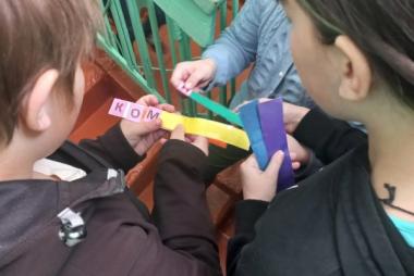 Сложили слово КОМНАТА.